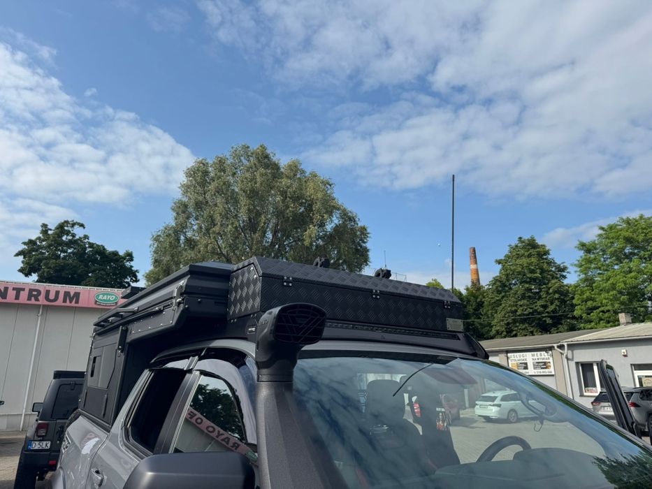 Skrzynia aluminiowa transportowa bagażnik dachowy box kamper van