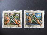 Selos Portugal 1966-Centenário Évora completa usados
