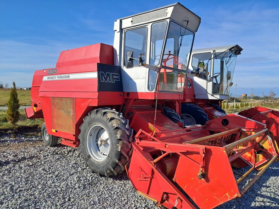 Комбайн Massey Ferguson 330!