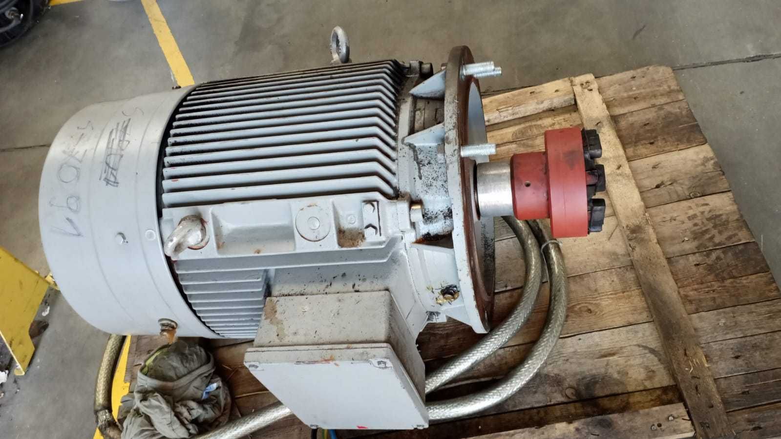 SPRAWNY!!!Silnik elektryczny ALUP Allegro100 95kW 1250/4500rpm S007091
