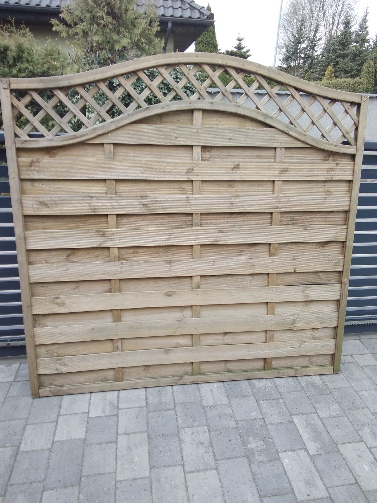 Pergola , Płot Fala  , lamelowy !