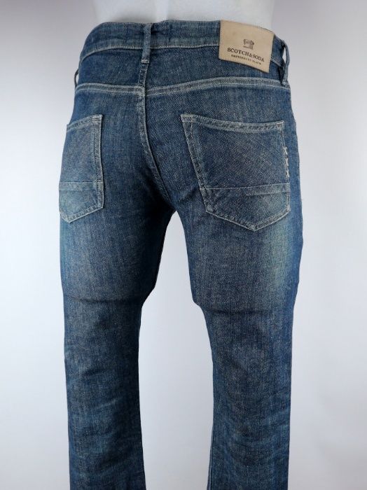 Scotch & Soda Tye spodnie jeansy W31 L32 pas 2 x 42 cm