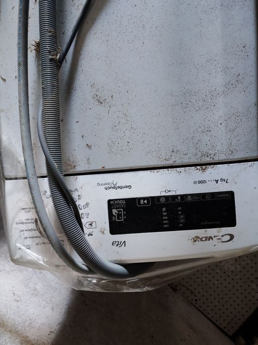 Máquina de lavar roupa vertical 7 kg