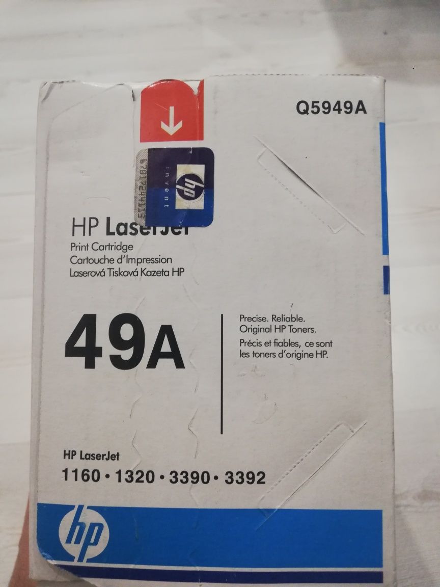 Картридж HP 49A (Q5949A) до принтера LJ 1160, 1320, 3390, 3392
Товари