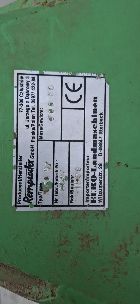 Sadzarka do ziemniaków  i formownica/ obsypnik do ziemniaków Remprodex
