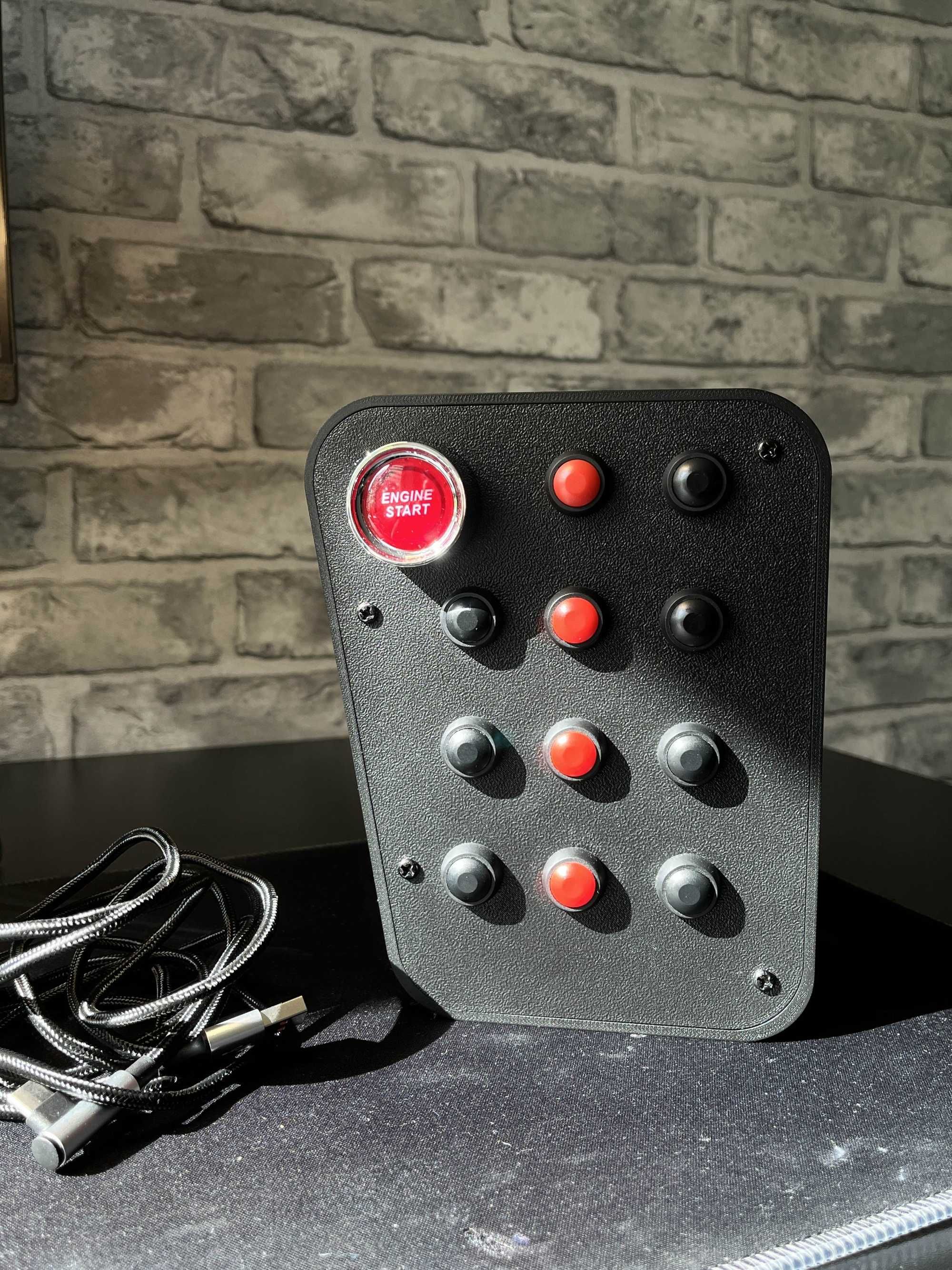 Panel/Buttonbox do SimRacingu Logitech Thrusmaster MOZA R3 Fanatec(PC)