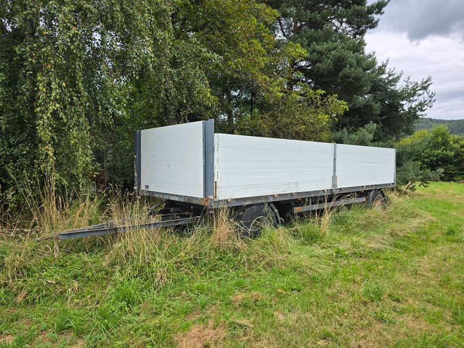 Przyczepa ciężarowa Kogel ANBS 18 przerobiona pod traktor