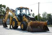 Caterpillar 432E / 2008r / 4479 mtg / Klimatyzacja / Szybkozłącze / 5 łyżek / Super stan  CATERPILLAR 432E / 2008r / 4479 mtg / Klimatyzacja / Szybkozłącze