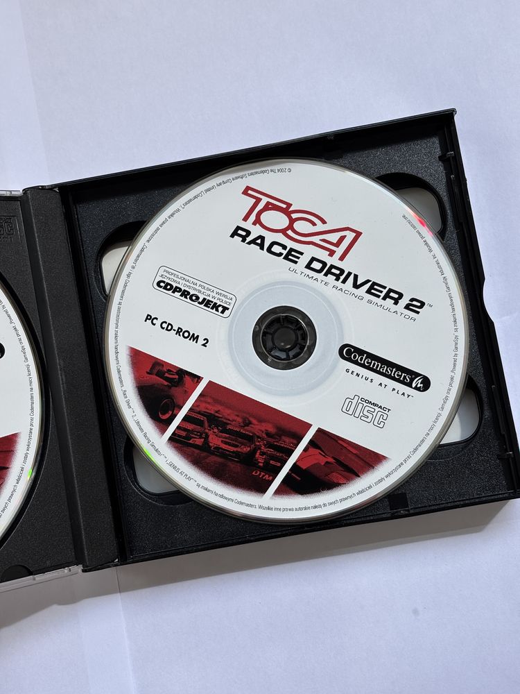 TOCA Race Driver 2 – symulator wyścigów, PC CD, PL wersja, 2004