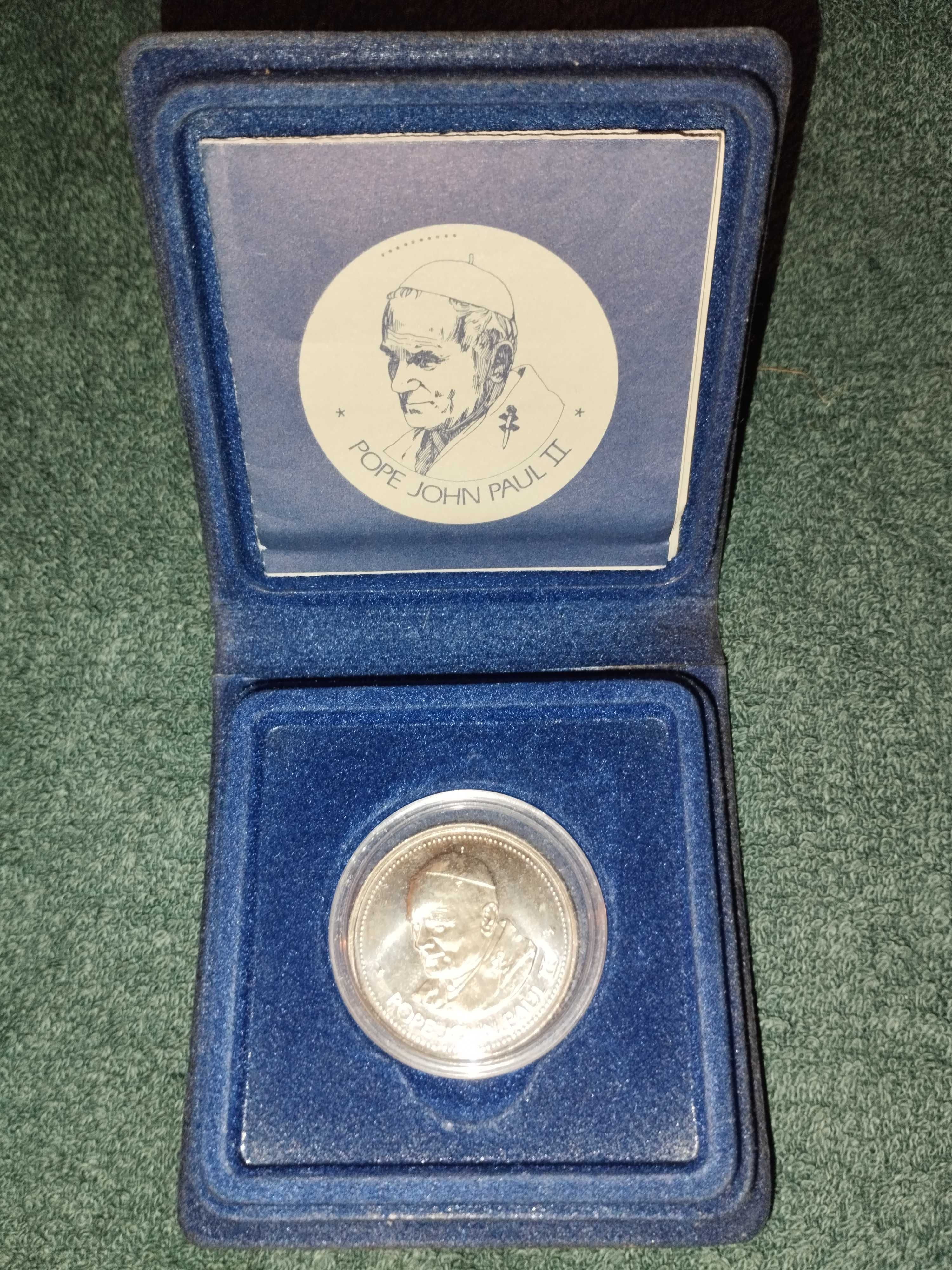 Medal z wizyty Papieża Jana Pawła II w Kanadzie