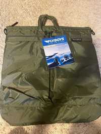 Сумка для шолома FLYBOYS олива, сумка пілота Flyboys