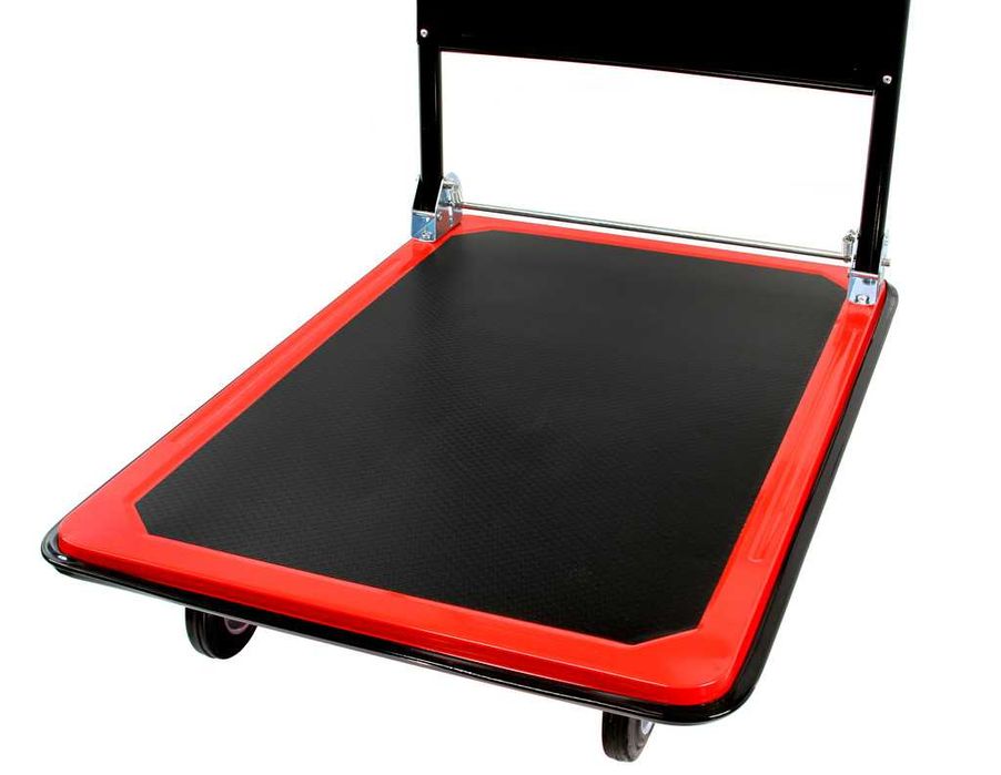 Wózek platformowy transportowy 300 kg składany z odbojem