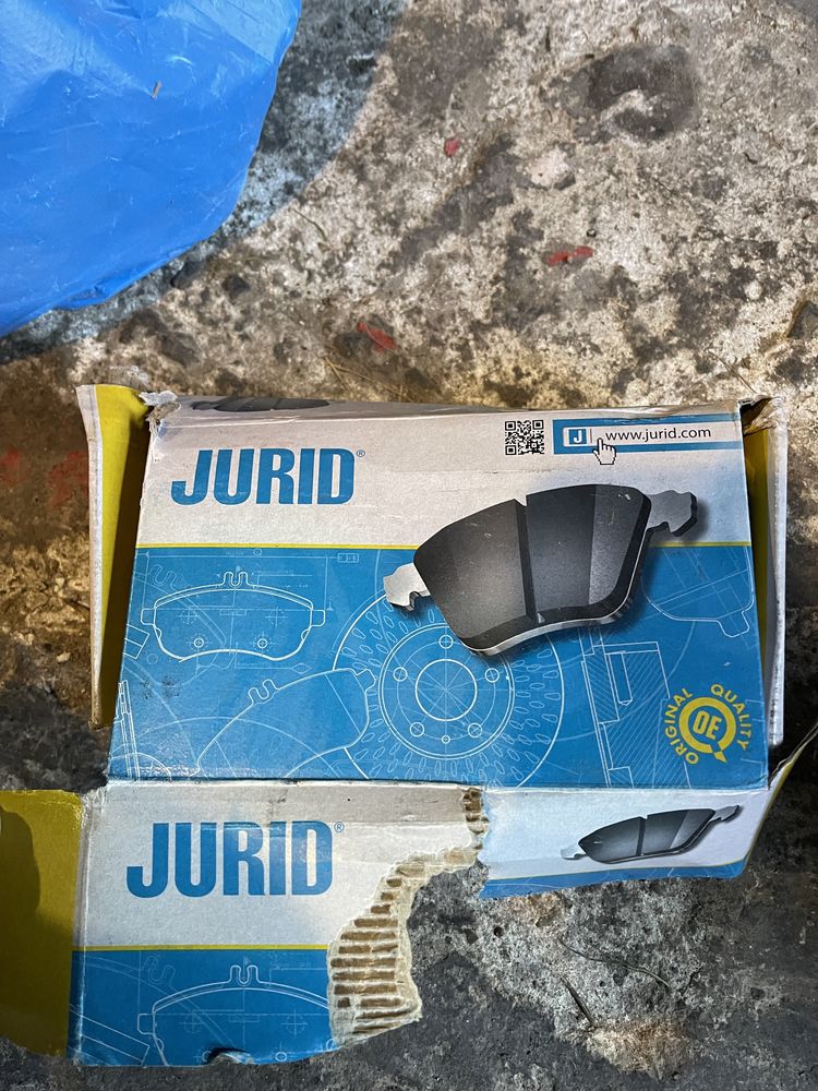 JURID тормозні колодки на шкода фабія 1.2