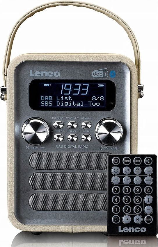 outlet radio lenco pdr-051 dab+ fm rds usb aux bluetooth