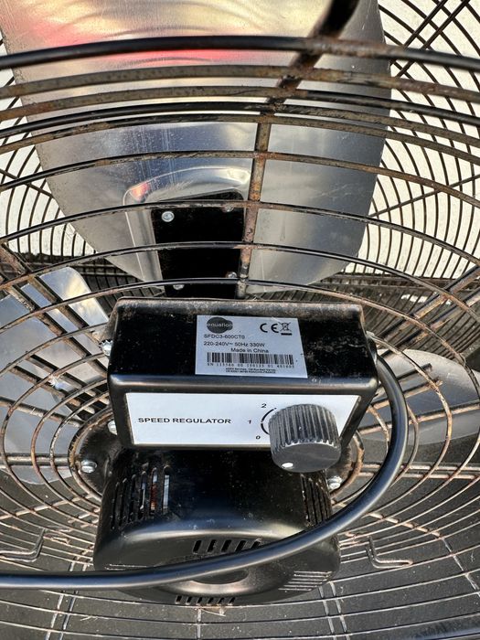 Ventilador Industrial Equation