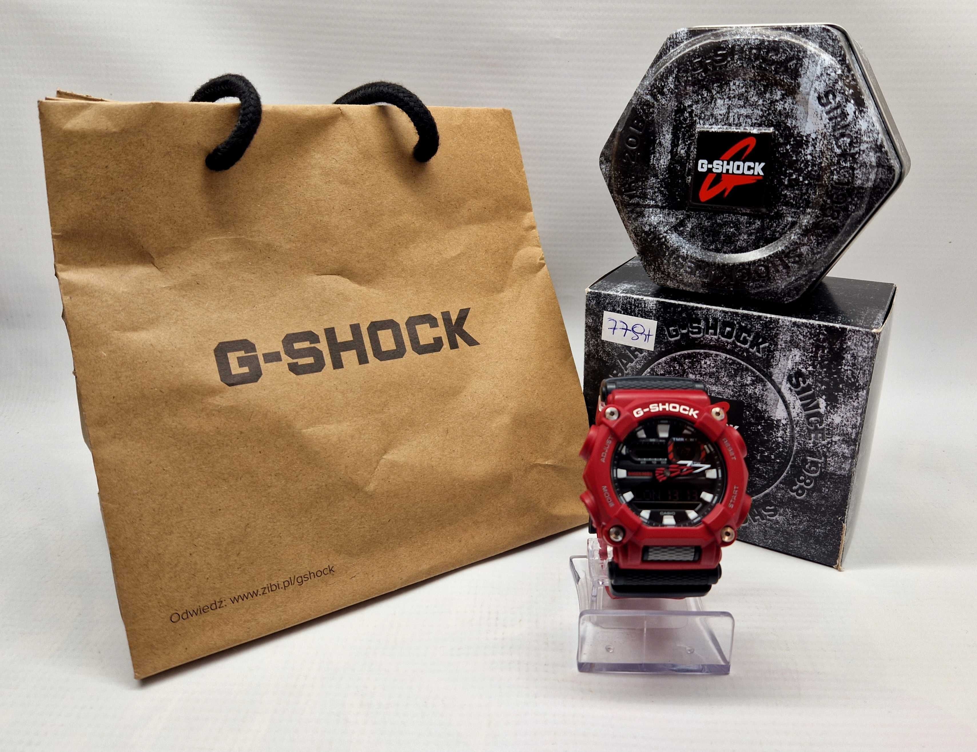 Zegarek Casio G-shock GA-900-4AER, Gwarancja, Komis Jasło Czackiego