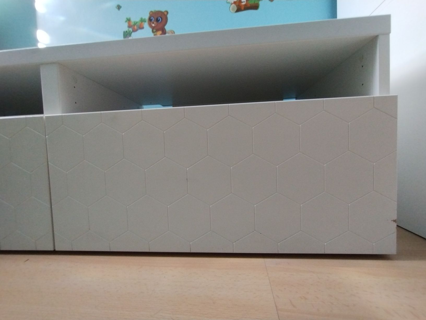 Szafka pod TV Ikea besta, limitowany wzór frontów. Regał, komoda.