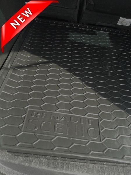 Коврик в багажник Renault Grand Scenic 2 3 4 / Megane 2 3 4 / Laguna