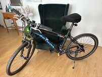 Rower górski MTB Decathlon (2014) – opony Schwalbe, Shimano, V-brake