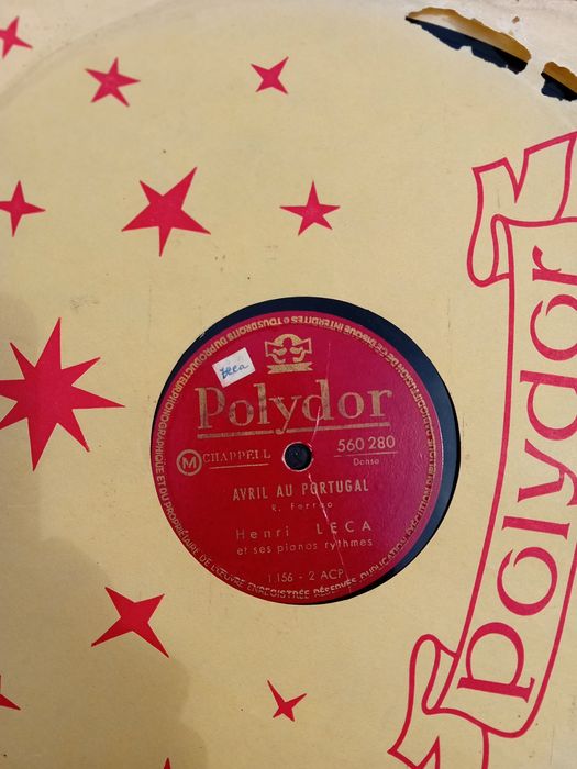 Musica discos de gramofone