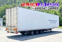 Talson Chłodnia Air Cargo // Carrier Maxima // 2006 Rok // Rolki // Przesyłki lotnicze //