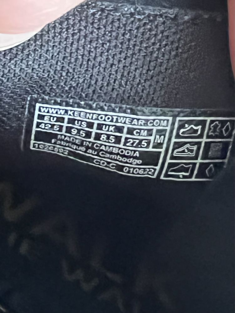 Оригінальні Кросівки Keen jasper 42.5р.27см.