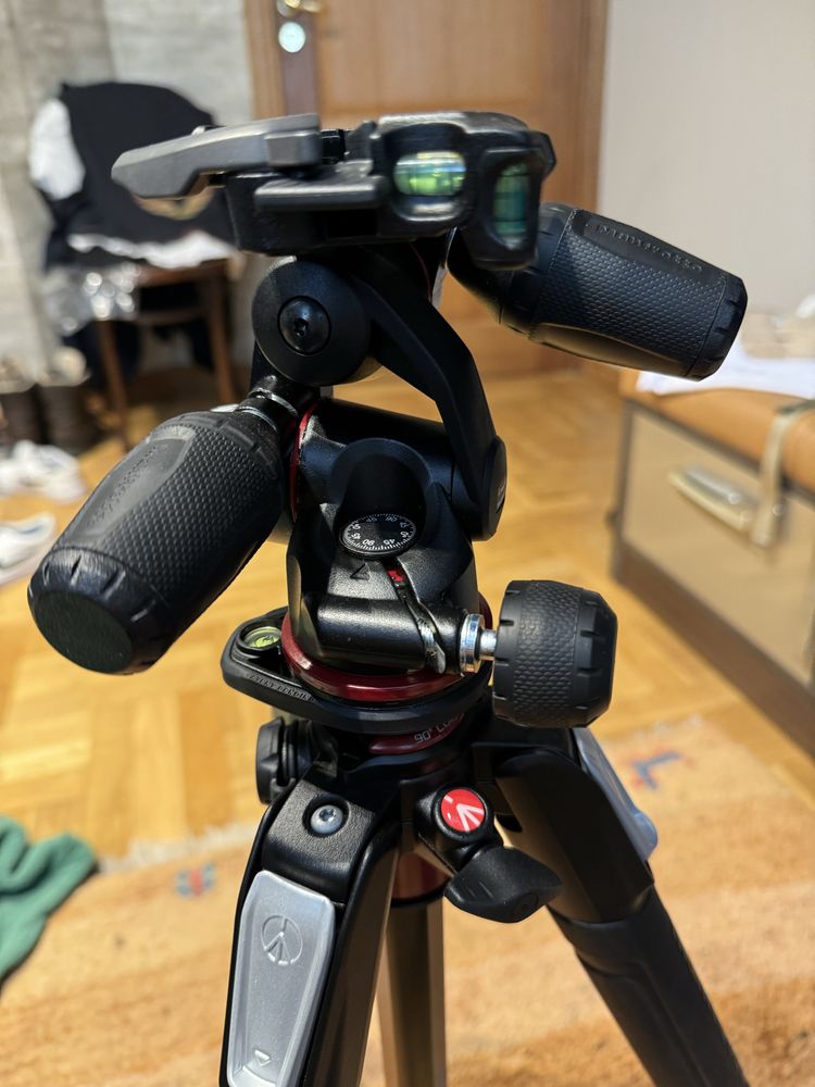 Statyw Manfrotto MK055XPRO3-3W z głowicą X-PRO 3-Way MHXPRO-3W