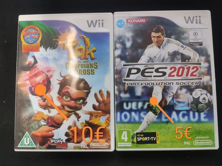 Conjunto Jogos para Wii (ou individual)