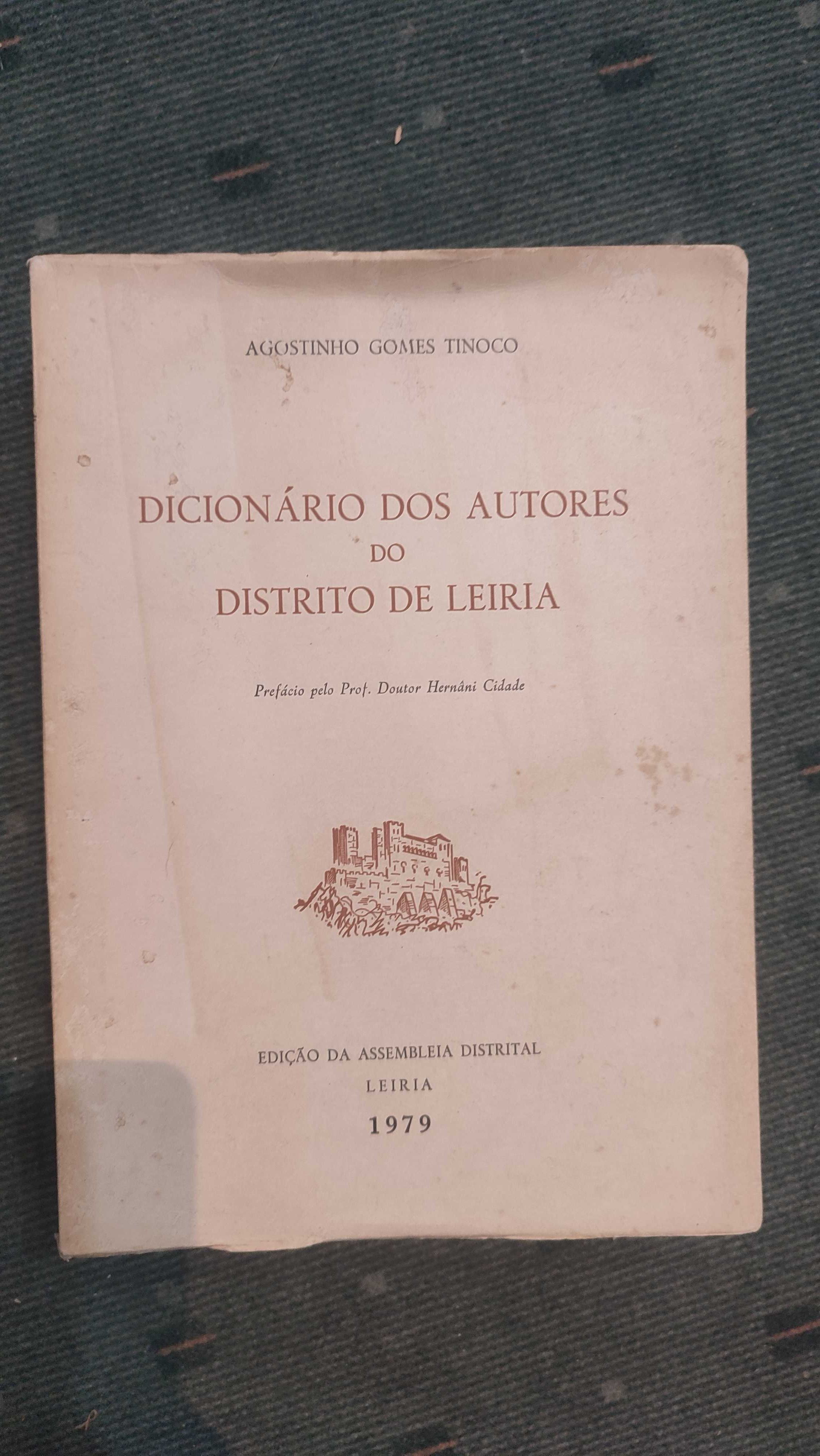 Dicionário dos Autores do Distrito de Leiria  - Agostinho Gomes Tinoco