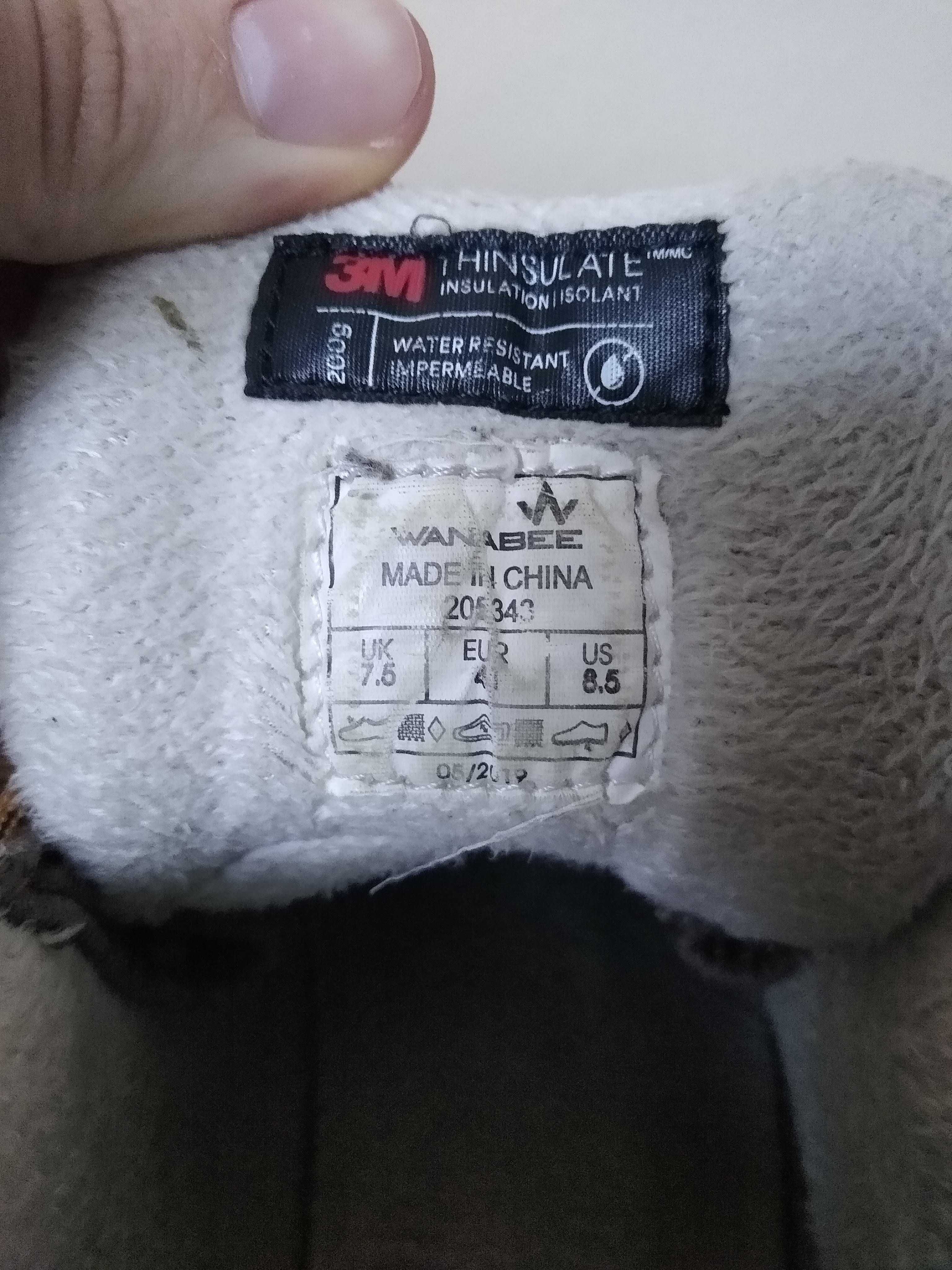 Buty męskie zimowe / trekkingowe rozmiar 41