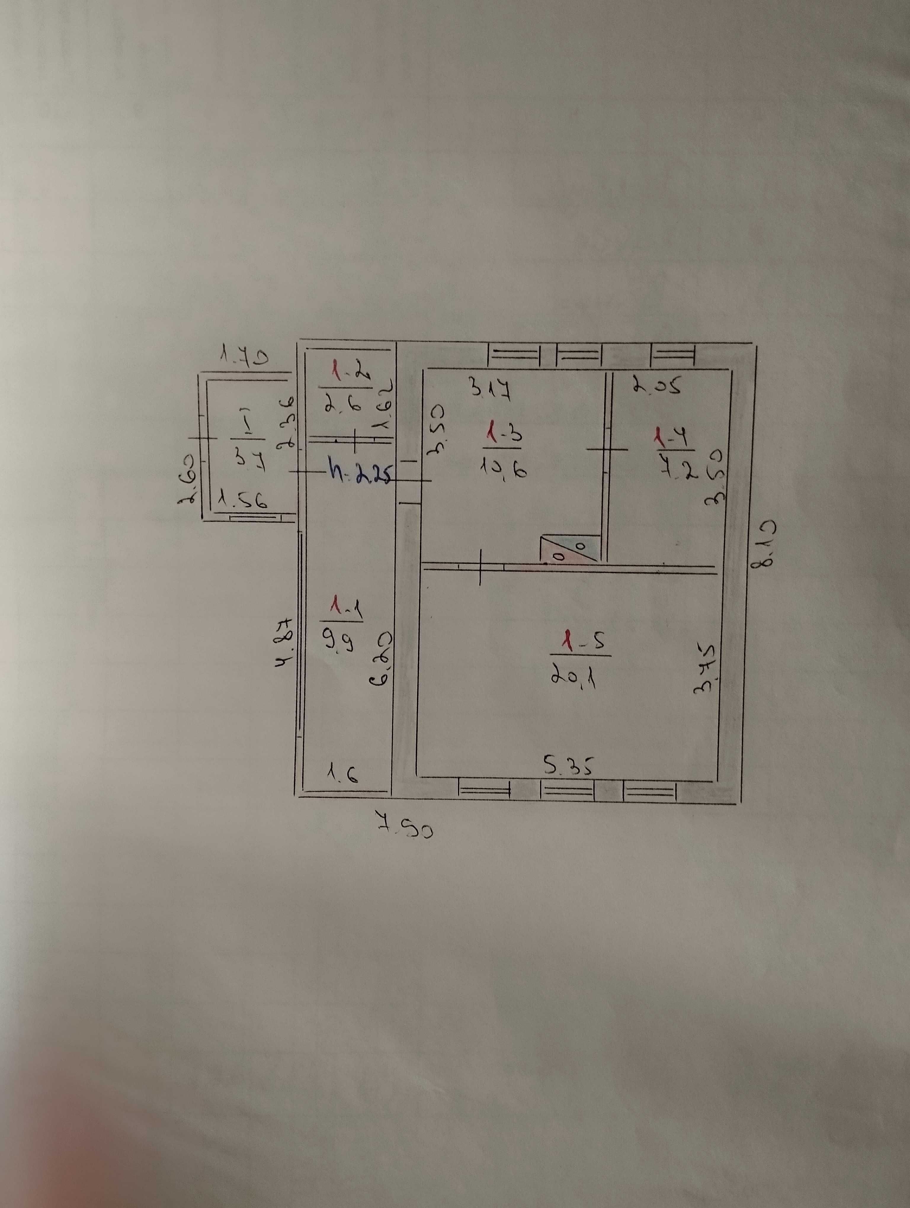 Продам газифікований будинок неподалік від міста Красноград