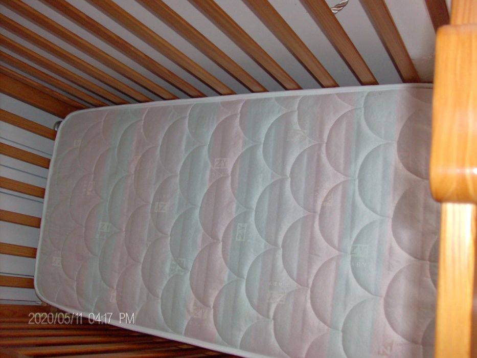 Acessórios para cama de grades de bebé em madeira