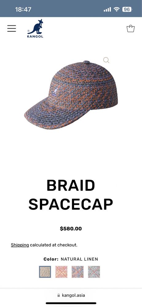 Kangol / braid spacecap