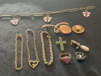 Pulseiras lote misto peças vintage