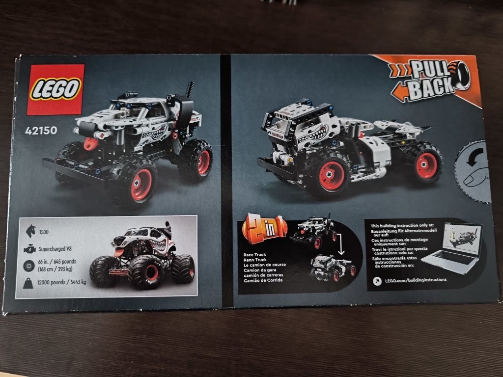 LEGO technic - samochód monster tuck 42150 NOWY