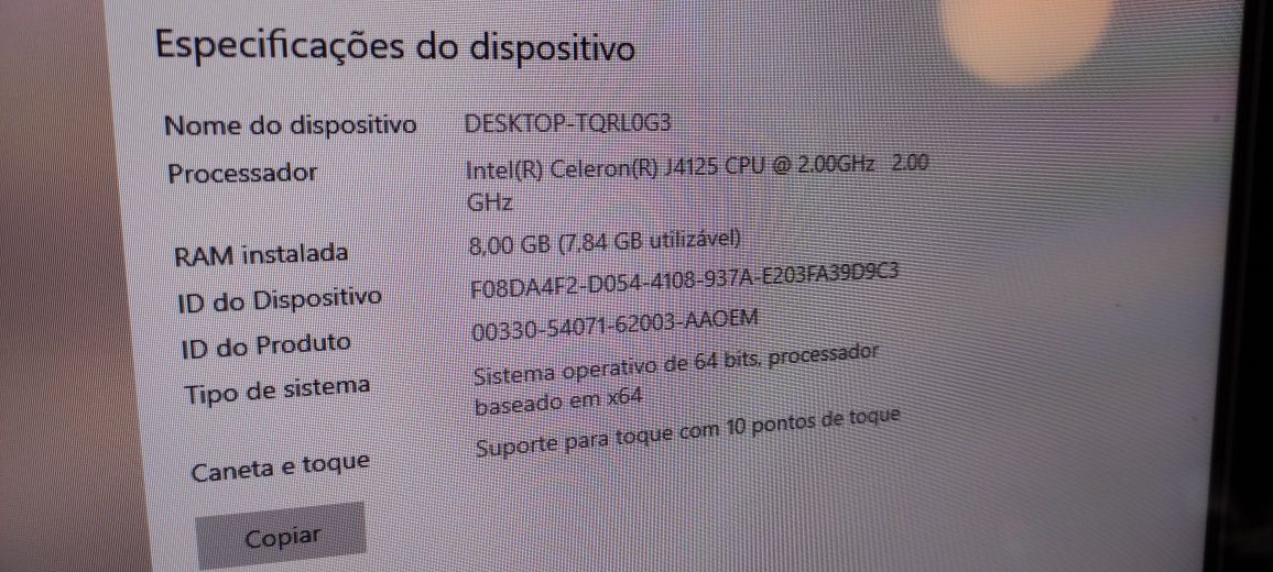 POS Touch quase novo