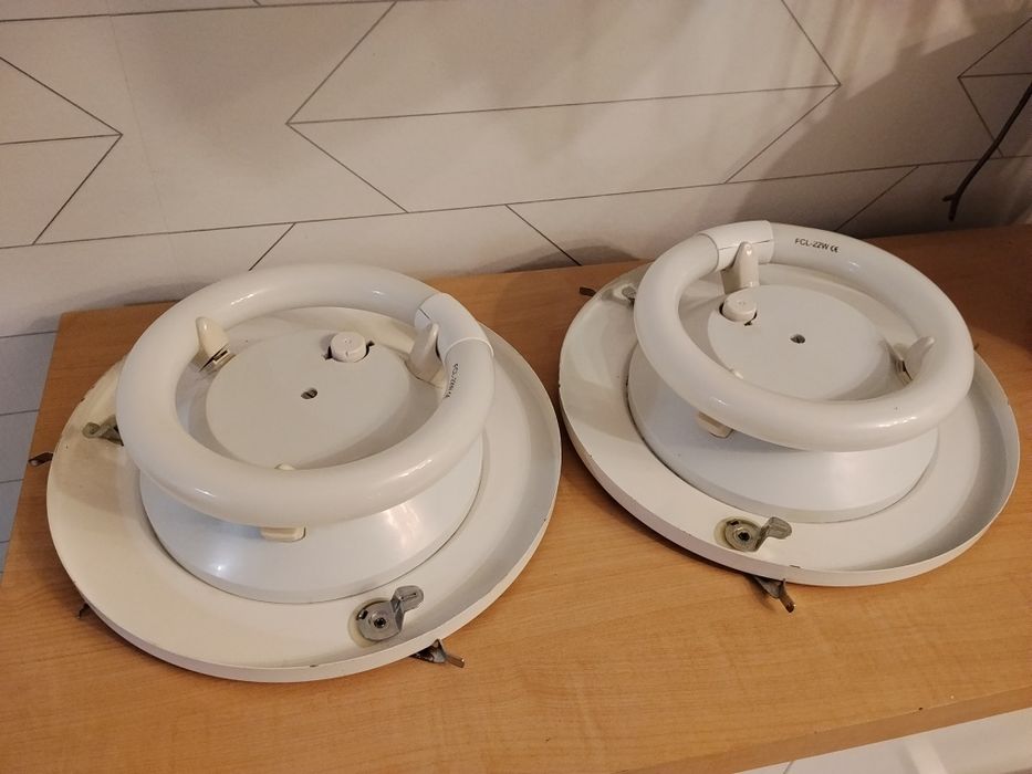 Duże plafony z czasów PRL POLAM-FAREL PK-122/1,