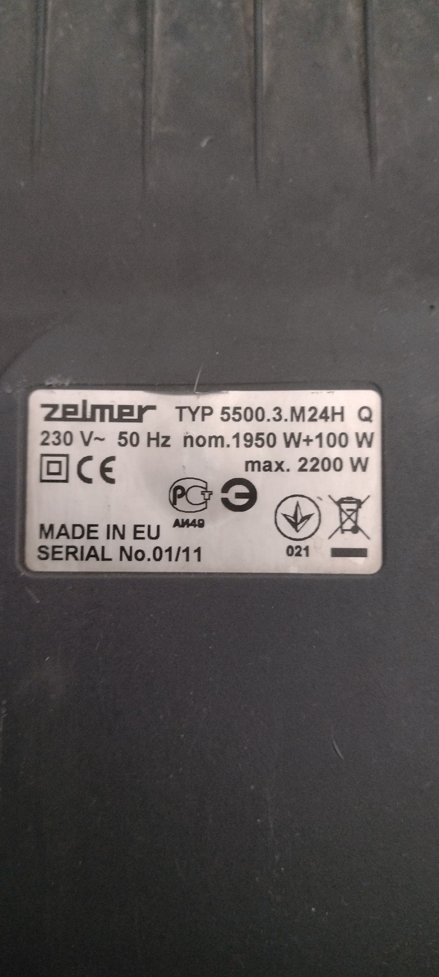 Zelmer Solaris Twix 5500 wąż