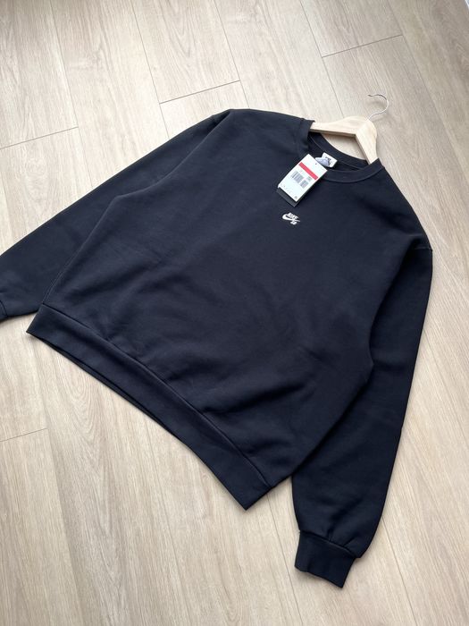 Оригінал Nike SB (S,L) Fleece Essential Logo Свитшот Кофта FV7353
