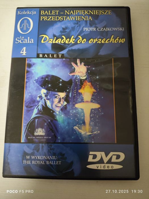 Dziadek do orzechów Piotr Czajkowski płyta DVD