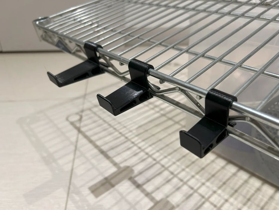 Ganchos para Estantes com Fio (Vários Tamanhos)