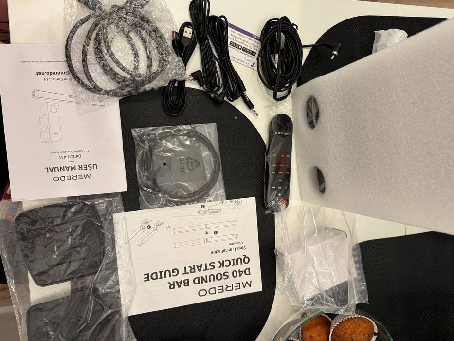 Soundbar z subwooferem.  Meredo