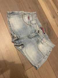 Damskie spodenki 34 xs krótkie mini jeans