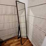 lustro w drewnianej ramie,  solidne 170x38cm