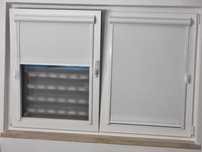 Janelas e portas em PVC, estores, Marquises, portadas em alumínio