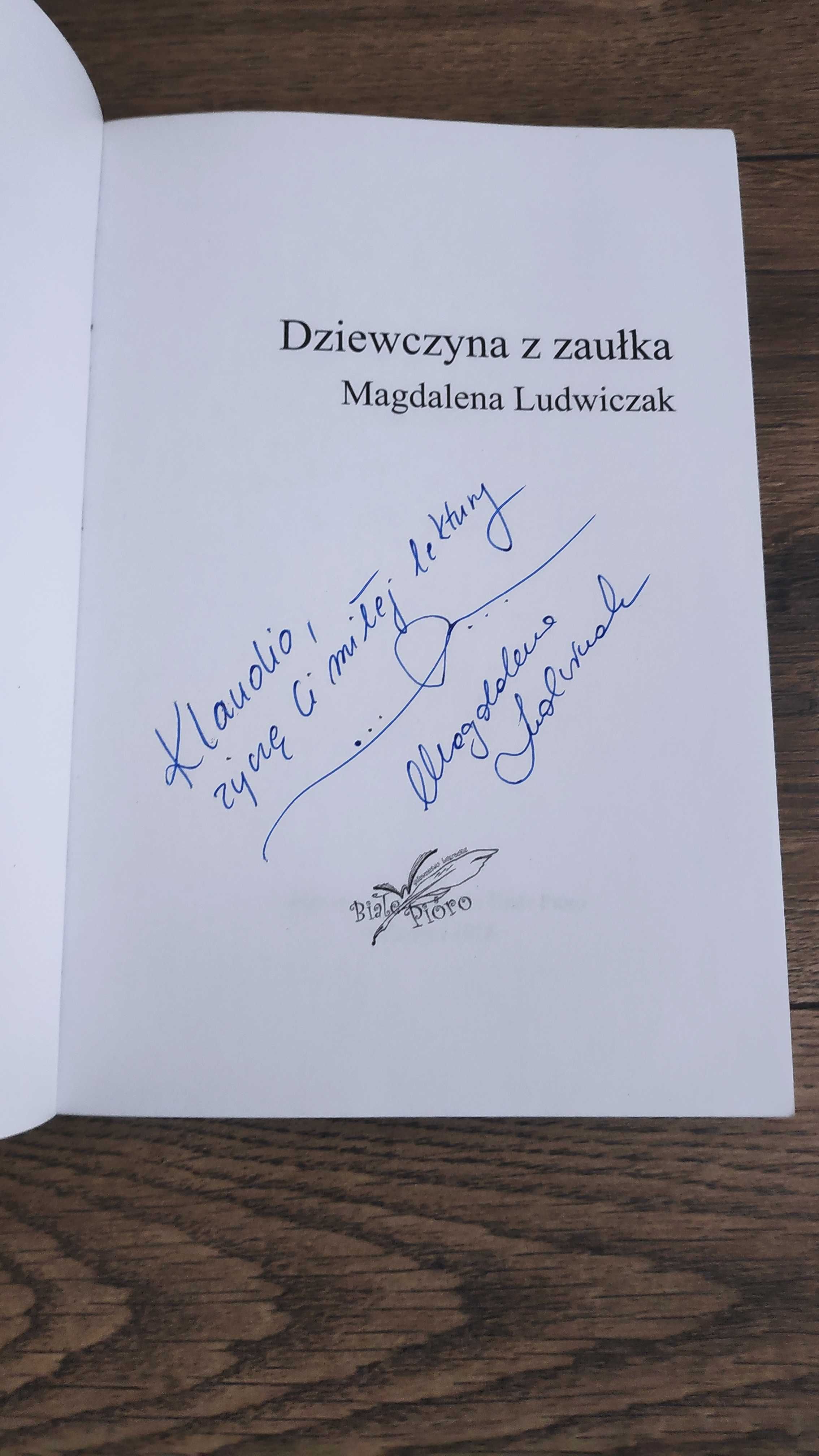 Dziewczyna z zaułka Magdalena Ludwiczak