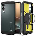 Spigen Tough Armor Magsafe Galaxy S25 Edge Abyss Green