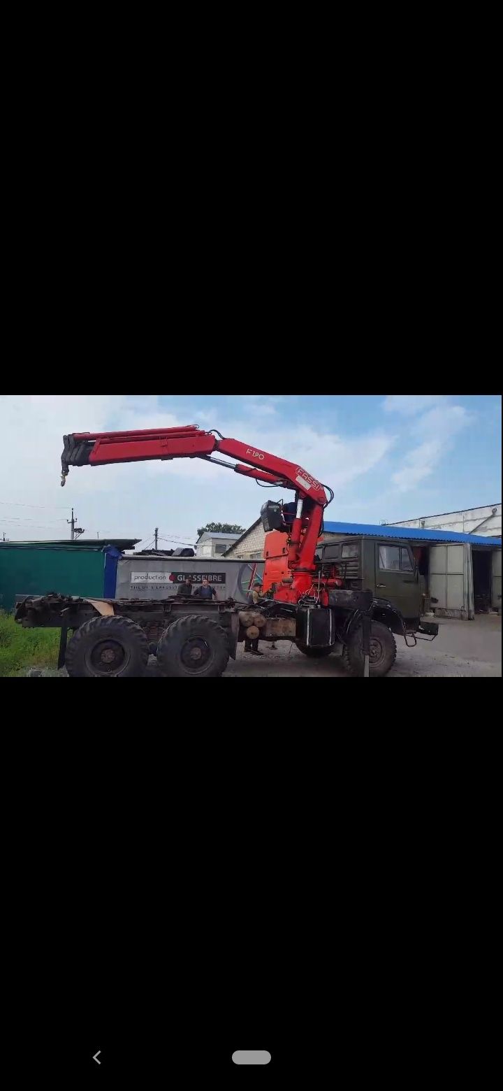 КамАЗ 4310 , манипулятор FASSI190.