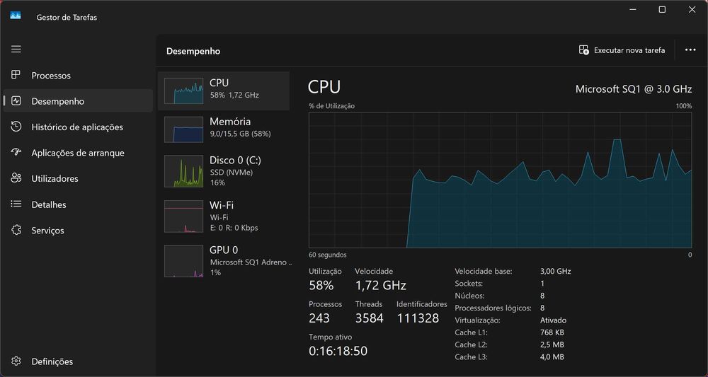 Microsoft Surface Pro X (CPU SQ1, 4G, 16Gb RAM, 256Gb SSD) Windows 11