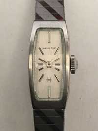Piękny damski zegarek HAMILTON 609 na bransolecie sprawny